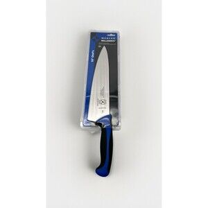 Mercer Culinary Millennia 10-Inch Chef's High Carbon Stainless Steel Knife, Blue